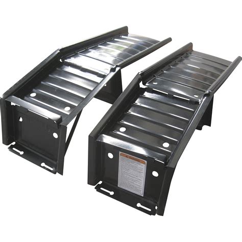 Ironton Detachable Car Ramps — 10000 Lb Gvw Capacity Pair Car Truck