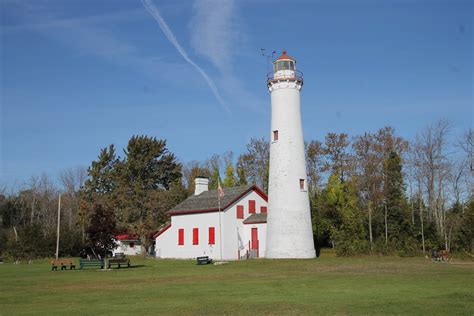 Sturgeon Point Lighthouse Harrisville Michigan Octobe Flickr