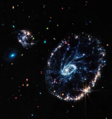 Novas Fotos Do Telescópio James Webb Mostram Galáxia Rara Veja Exame