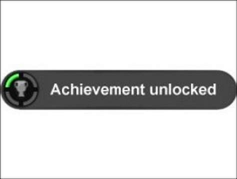 achievement unlocked
