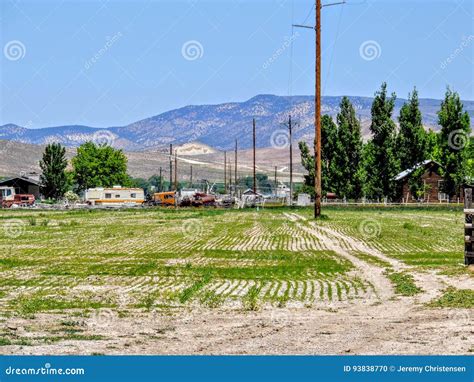 Rural Utah Farm Field Stock Photo Image Of Field Landscape 93838770