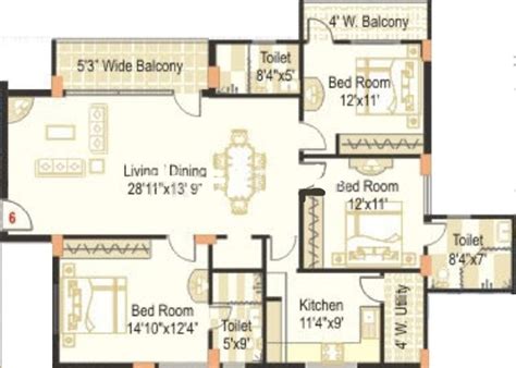 Smr Vinay Symphony In Gachibowli Hyderabad Price Location Map Floor Plan And Reviews