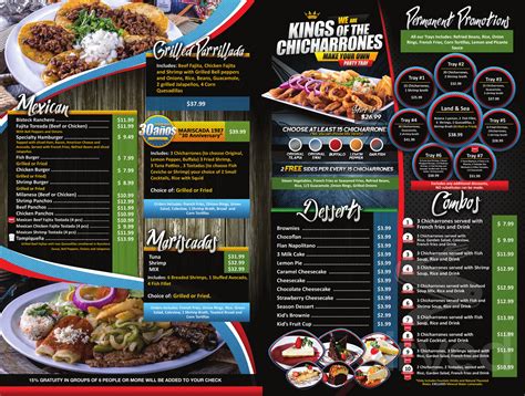 Villa del Mar menus in Edinburg, Texas, United States