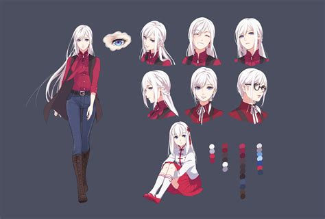 Female Anime Character Reference Sheet Anime Wallpaper Hd The Best