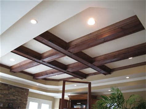 In our dining room we have a tray ceiling that came with crown molding from the builder. Jason Johns Faux & Specialty Paint: Tray ceiling beams ...