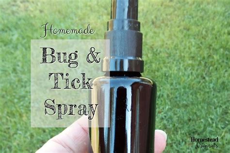 Homemade Bug Tick Repellent Spray Essential Oil Bug Spray Tick