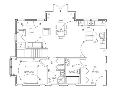 Make Your Own Blueprint How To Draw Floor Plans Drawing House Plans