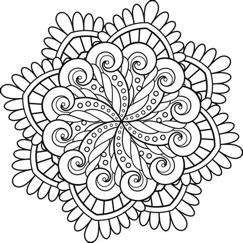 Más De 100 Dibujos De Mandalas Para Imprimir Y Colorear