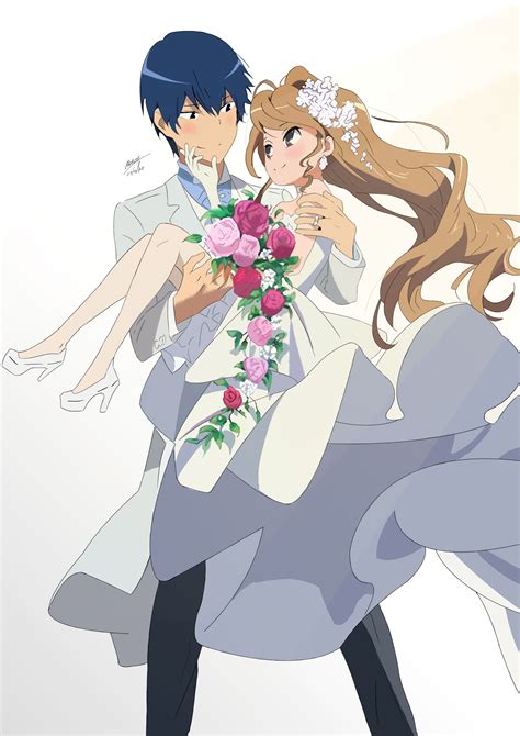 Toradora Ryuuji And Taiga Wedding By Naeezeal On Deviantart