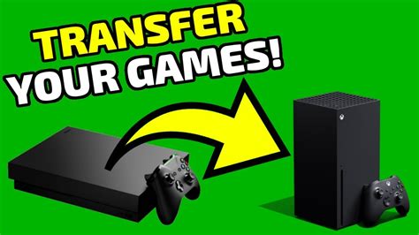 Transfer Games From Xbox One To Series X Youtube
