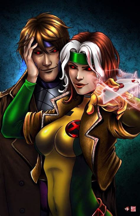 Marvel Couples Gambit And Rogue Comics Amino