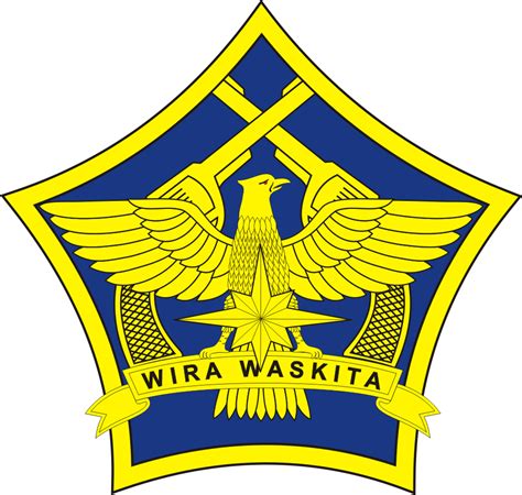 Logo POM TNI AU - Polisi Militer Angkatan Udara Indonesia - Logo