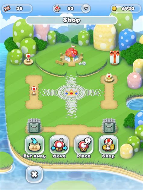 Super Mario Run Items To Discover In Kingdom Builder Androidhelp