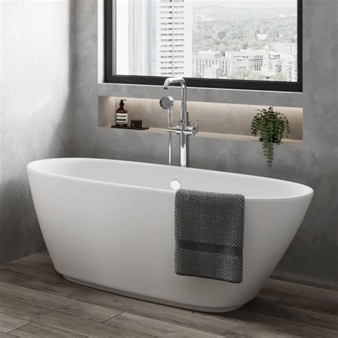 April Gloss Contemporary Freestanding Bath Tub 74001 1500d