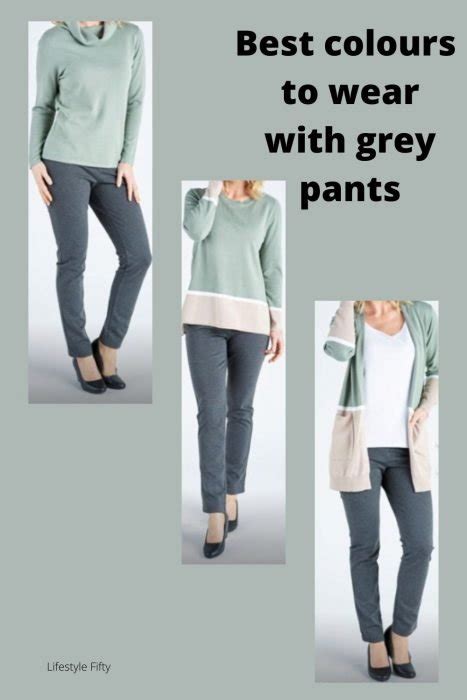 what to wear with dark grey pants female encycloall
