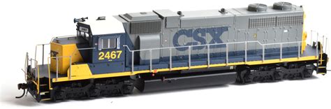 Athearn Ho Scale Emd Sd38 Diesel Locomotive Csx Transportationyn2