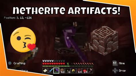Netherite Debris Blocks Nether Update Minecraft Streaming Youtube