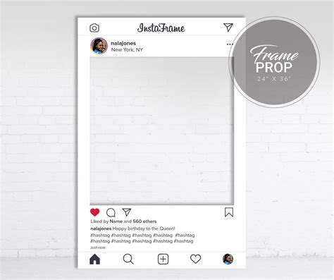 Halaman Unduh Untuk File Instagram Photo Booth Frame Template Yang Ke 8