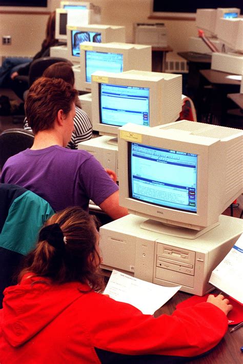 Having Computer Lab That Looked Like This Also Having No Internet