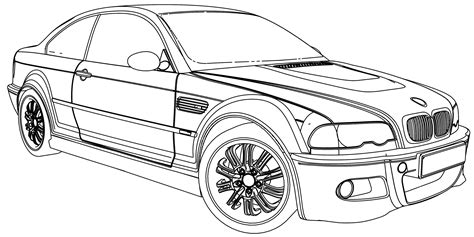 Bmw M Coloring Pages Coloring Pages