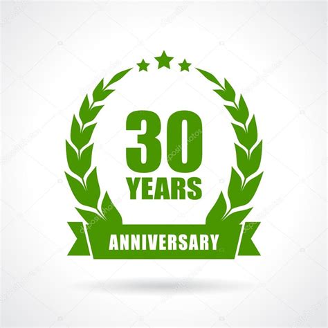 30 Years Anniversary Icon Stock Vector Image By ©arcady 94454242