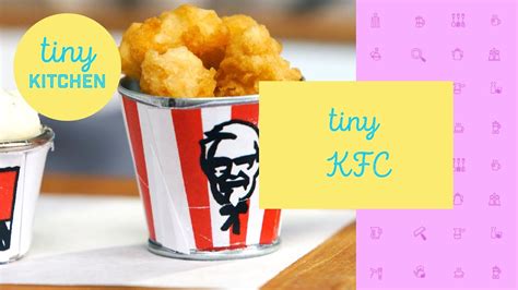 Tiny Kfc Tiny Kitchen Youtube
