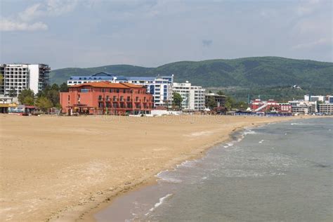 Panoramic View Of The Famous Summer Resort Sunny Beach Burgas Region