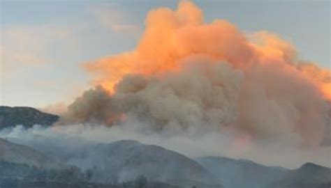 Thousands Forced To Evacuate In California As Wildfire