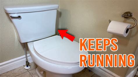 Stop Toilet From Running Water Easy Fix Youtube