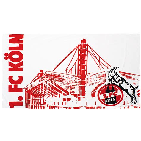 In the present day, 1.fc köln plays in the bundesliga, the first teir of german football. 1. FC Köln Fahne Stadion