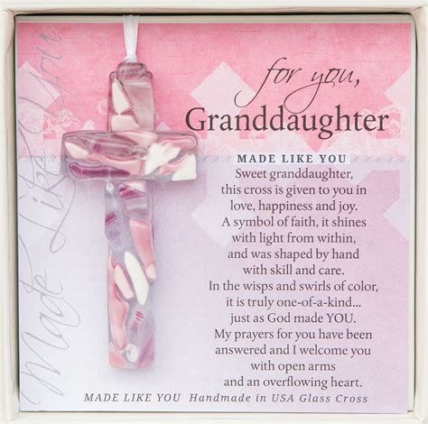 Read on to know what to gift the baby boy to make the ceremony memorable… when a baby is baptized, the day is very special for him and his family. Granddaughter Gift: Handmade Mosaic Glass Cross ...