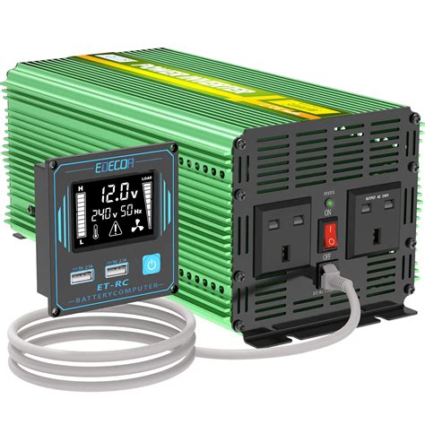 Buy Edecoa 3000w Pro Power Inverter 12v To 240v Motorhome Voltage