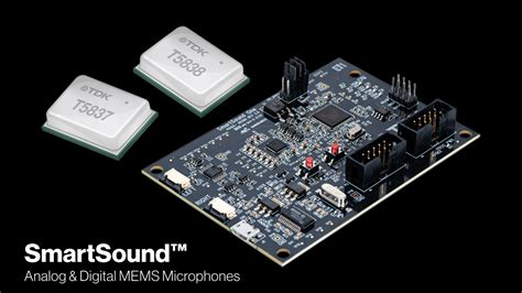 Tdk Introduces New Smartsound Mems Microphones And Development Platform