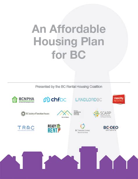 Bcs Affordable Housing Plan Bc Non Profit Housing Association Bcnpha