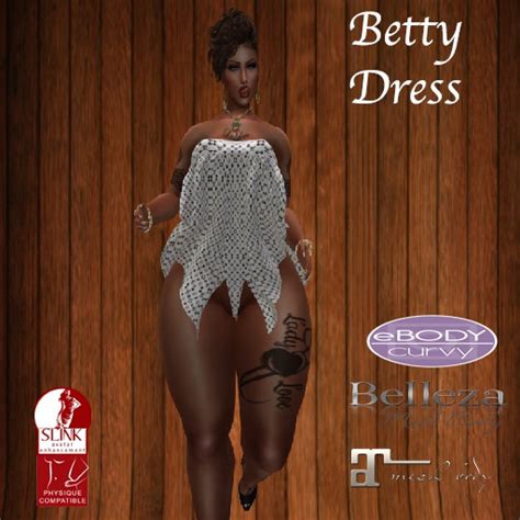 Second Life Marketplace Betty Dress Lv White