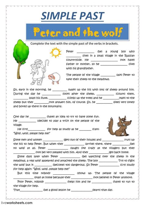 Past Simple Reading Comprehension