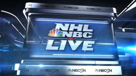 Nhl On Nbc Live Open Youtube