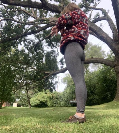 Want A Bbc To Catch Me In Leggings And Pump Me Full Of Cum In Public