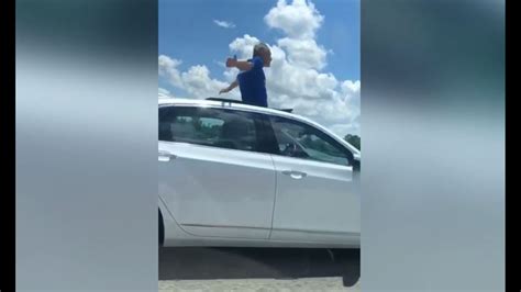 Florida man caught driving from sunroof tells police he'd prefer jail