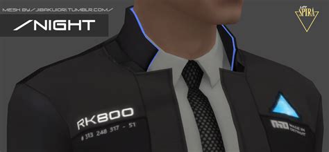 Sjv 2 1 G — Rk800 Connor Jacket Inspired By Detroit Become