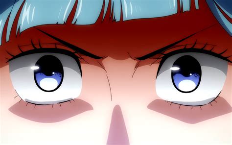 Frontal View Blue Hair Blue Eyes Frown Angry Anime Girls Jujutsu Kaisen Wallpaper Resolution