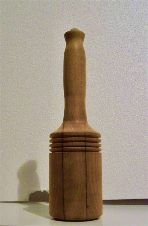Wood Marble Carving Mallet Original Design Made In Italy For