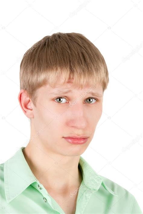 Young Handsome Sad Blond Boy Stock Photo By ©lanych 13818475