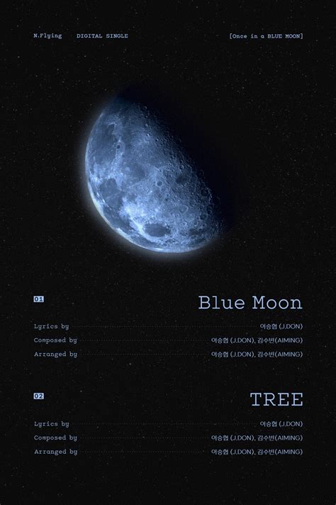 Nflying Reveal Tracklist For Once In A Blue Moon Allkpop