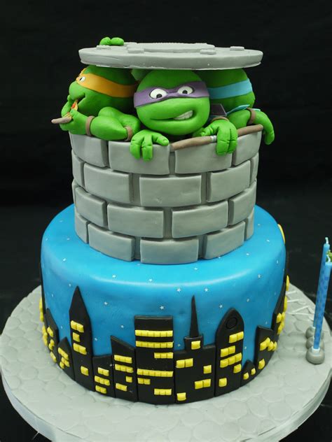 Teenage Mutant Ninja Turtles Ninja Turtle Birthday Cake Tmnt Cake Ninja Turtle Cake