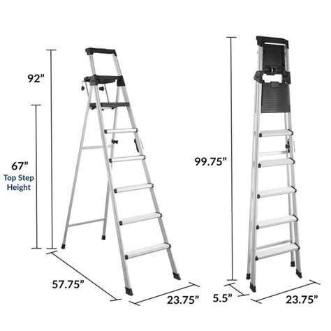 8 Foot Signature Series Step Ladder Cosco