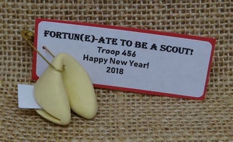 Set Of Ten 10 Fortune Cookie Scout Swap Or Craft Kits Etsy World