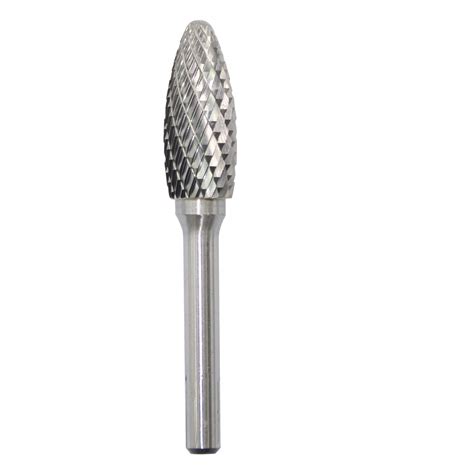 Buy Sh 5 Tungsten Carbide Burr Rotary File Flame Shape Double Cut With