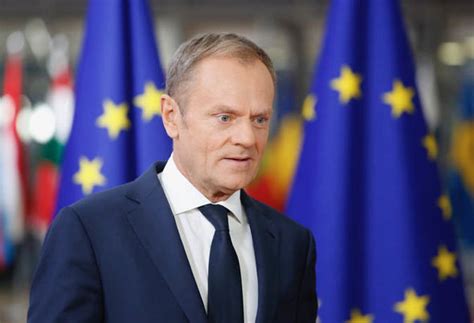 donald tusk ridiculed for saying poland wants to leave eu world news uk