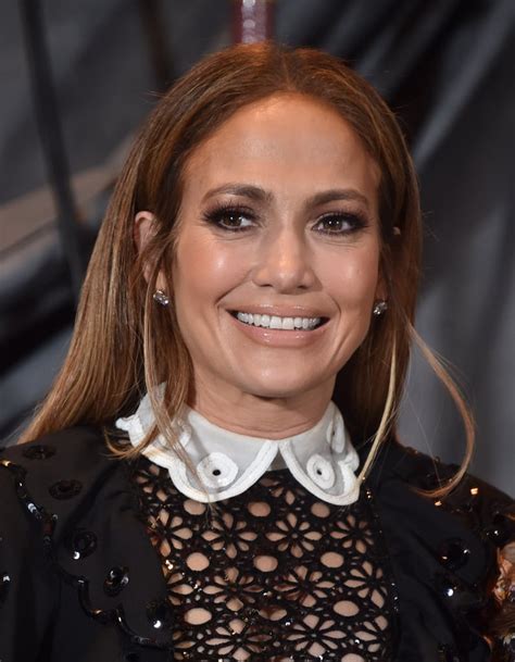 Jennifer Lopezs Black Minidress At Second Act Photo Call Popsugar